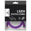 Патч-корд 5м S/FTP Cat 6A CU LSZH violet Cablexpert (PP6A-LSZHCU-V-5M) изображение 4