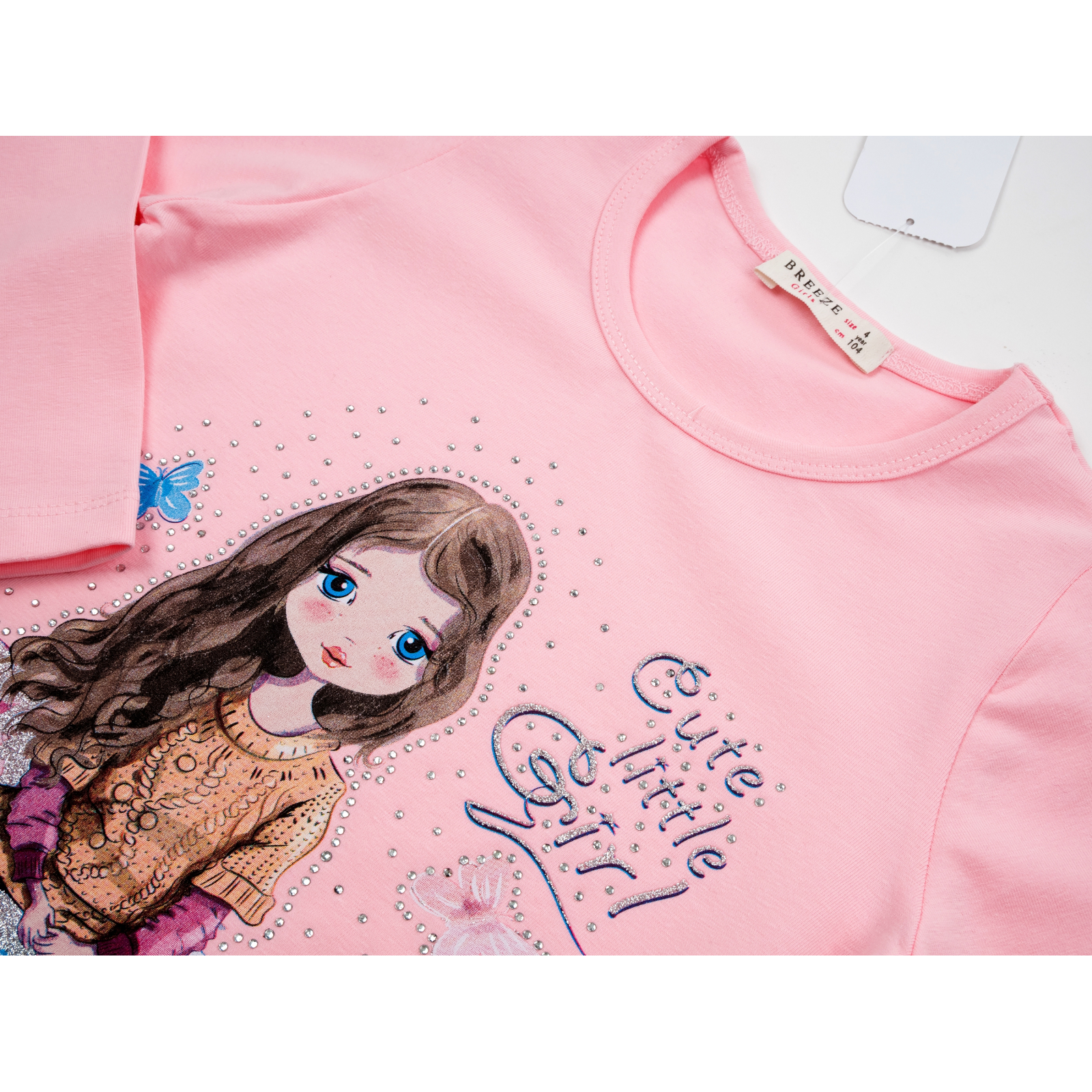 Набір дитячого одягу Breeze "CUTE LITTLE GIRL" (13881-122G-pink) зображення 7