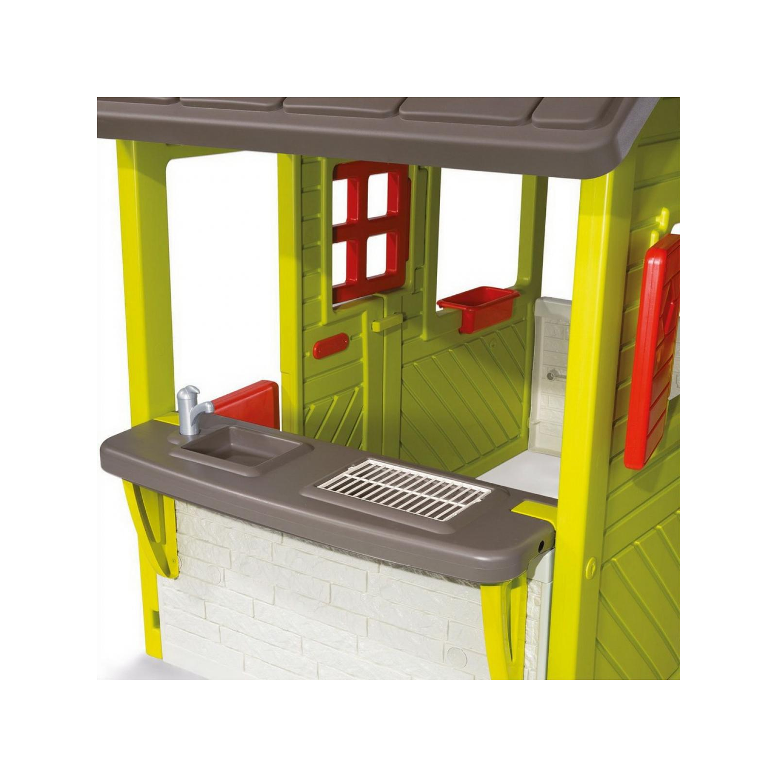 Ігровий будиночок Smoby Садовий будиночок з кухнею-барбекю та дзвiнком (310300) зображення 3