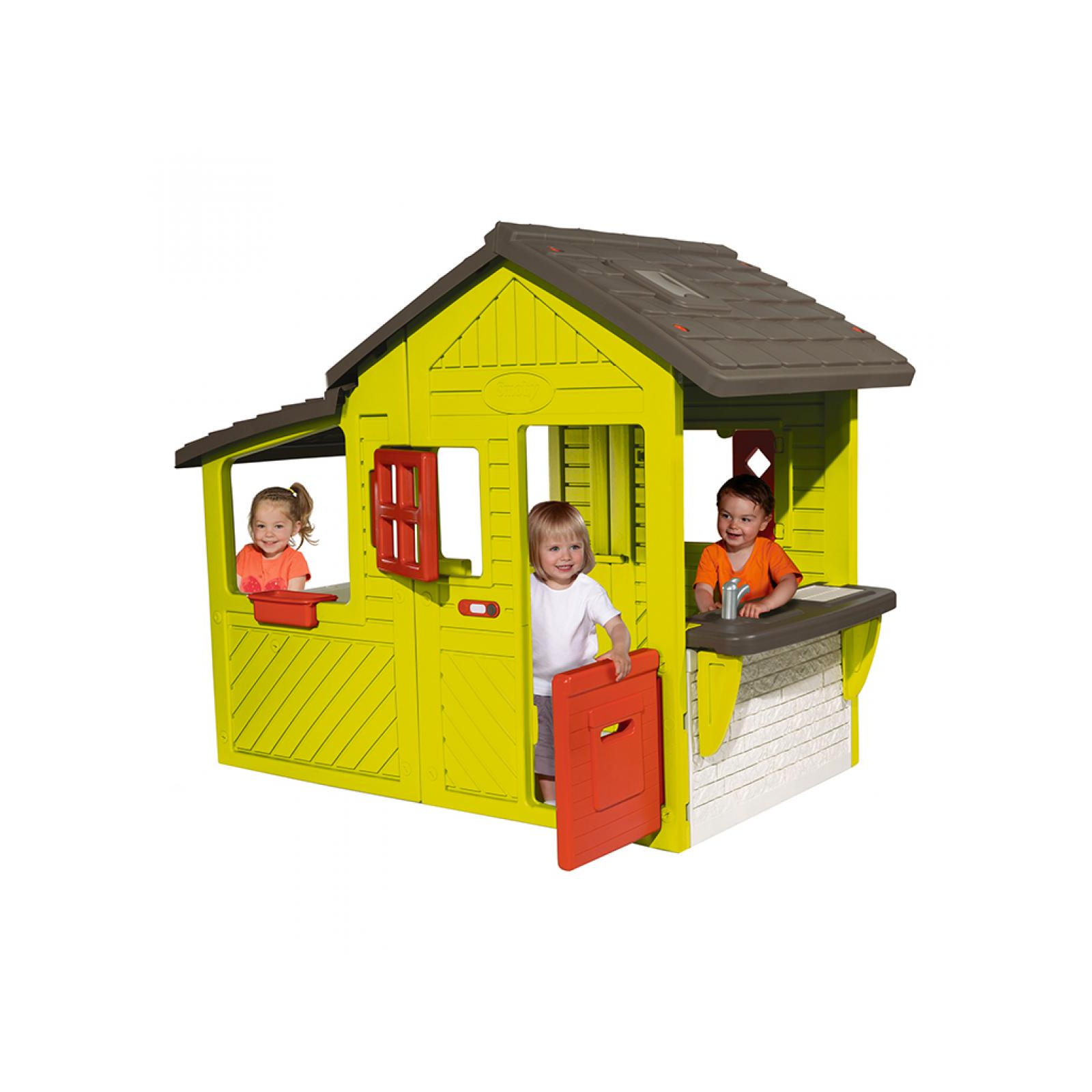 Игровой домик Smoby Садовый домик с кухней-барбекю и звонком (310300) изображение 4