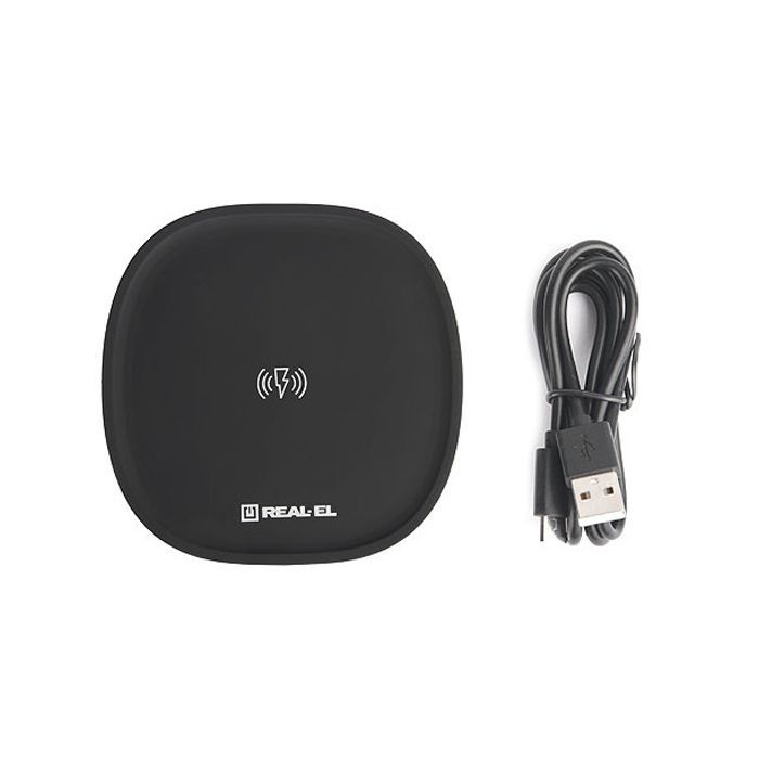 Зарядний пристрій REAL-EL WL-740 black (EL123160019) зображення 10