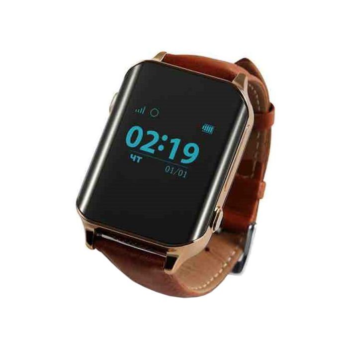 Смарт-часы GoGPS М01 Gold Телефон-часы с GPS треккером (M01GD) изображение 2