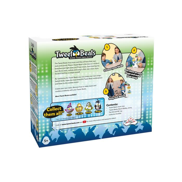 Интерактивная игрушка Tweet beats Play Figures Base (10000) изображение 3