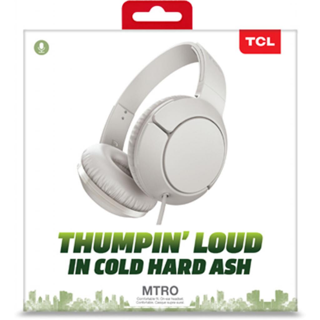 Навушники TCL MTRO200 Ash White (MTRO200WT-EU) зображення 8