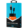 Дата кабель USB 2.0 AM to Lightning 1.0m Black Canyon (CNE-CFI1B) изображение 2