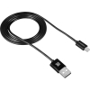 Дата кабель USB 2.0 AM to Lightning 1.0m Black Canyon (CNE-CFI1B)