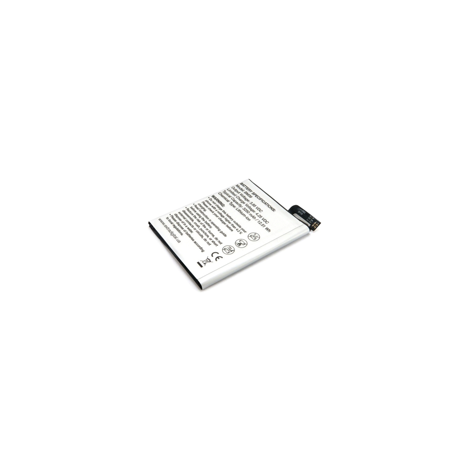 Аккумуляторная батарея Extradigital Xiaomi Mi 6 (BM39) 3250 mAh (BMX6472) изображение 4