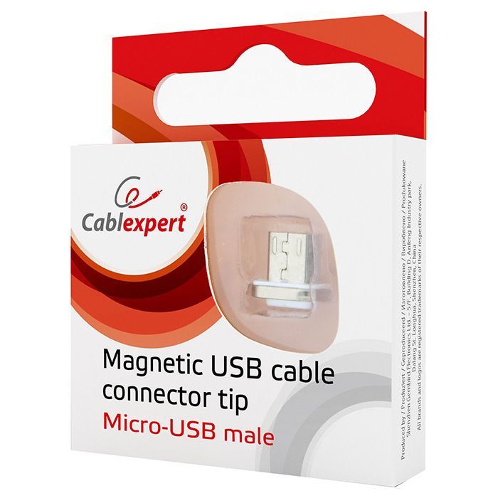Перехідник magnetic Micro USB connector Cablexpert (CC-USB2-AMLM-mUM) зображення 2