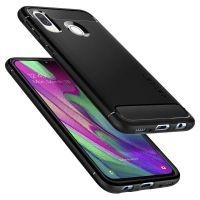 Чехол для мобильного телефона Spigen Galaxy A40 Rugged Armor, Matte Black (618CS26244) изображение 6