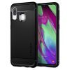 Чехол для мобильного телефона Spigen Galaxy A40 Rugged Armor, Matte Black (618CS26244) изображение 8