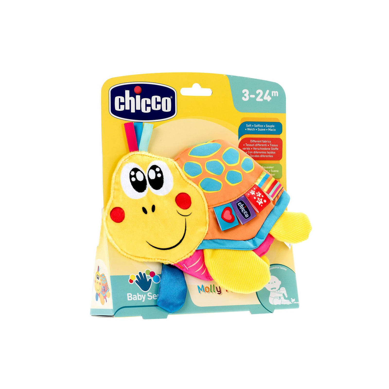 Розвиваюча іграшка Chicco Черепаха Моллі (07895.00) зображення 2