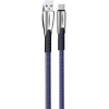Дата кабель USB 2.0 AM to Type-C 1.0m zinc alloy blue ColorWay (CW-CBUC012-BL) зображення 2