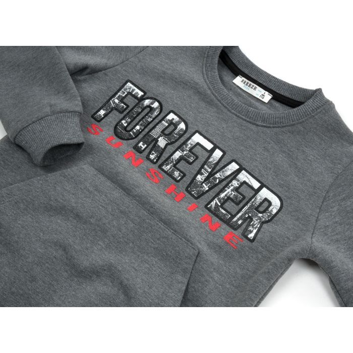 Набор детской одежды Breeze "FOREVER" (13267-134B-gray) изображение 7