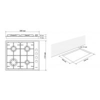 Варочная поверхность Eleyus NOTA 60 WH EF изображение 11