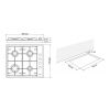 Варочная поверхность Eleyus NOTA 60 WH EF изображение 11