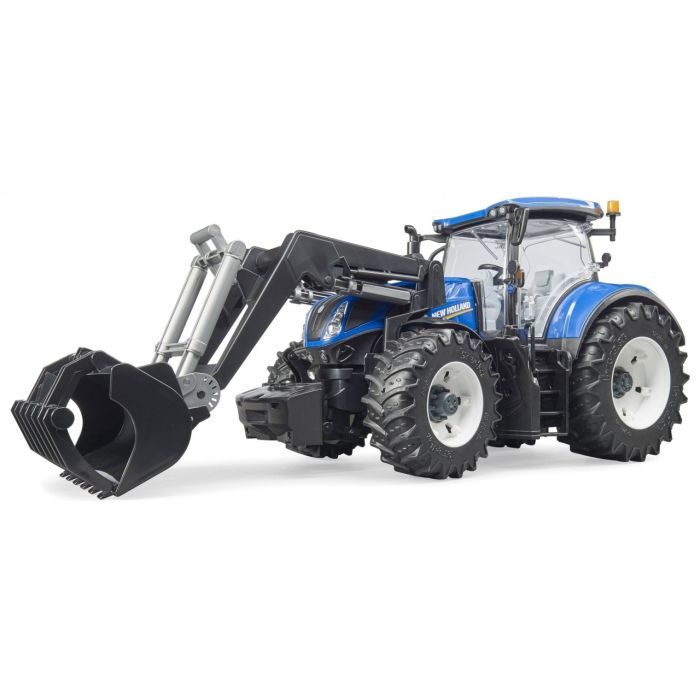 Спецтехника Bruder трактор New Holland с погрузчиком 1:16 (03121) изображение 2