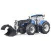 Спецтехника Bruder трактор New Holland с погрузчиком 1:16 (03121) изображение 3