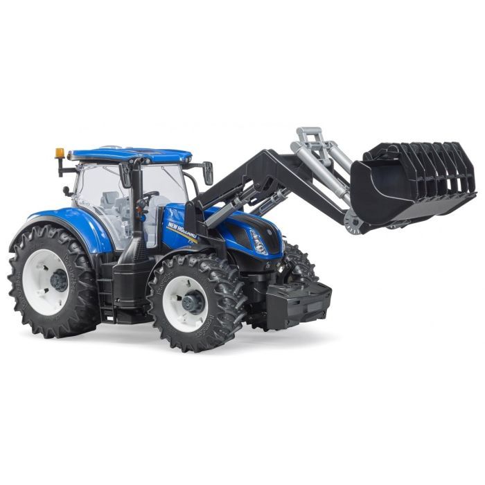 Спецтехника Bruder трактор New Holland с погрузчиком 1:16 (03121) изображение 4