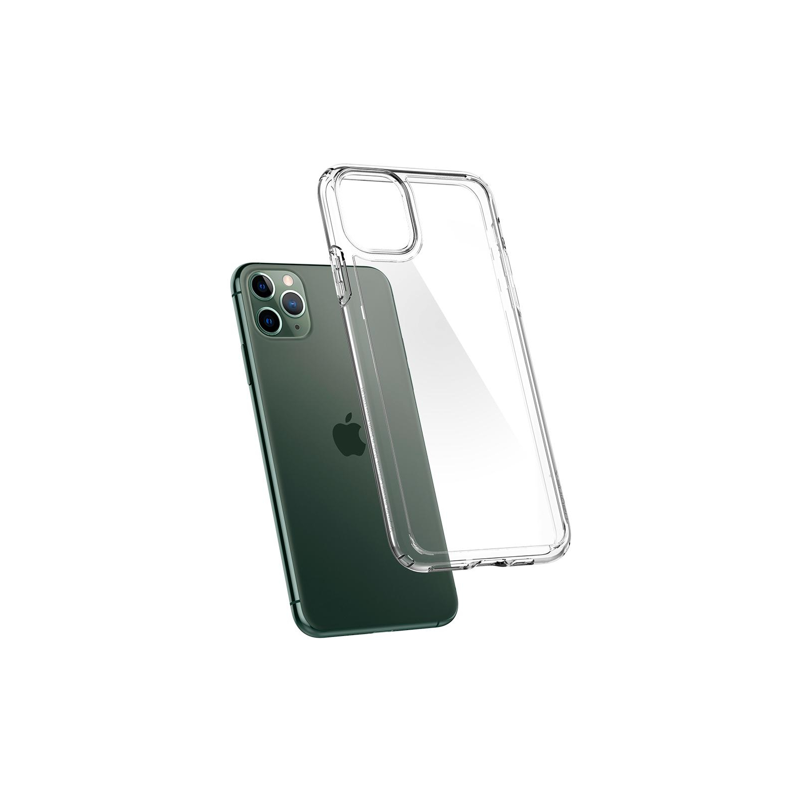 Чехол для мобильного телефона Spigen iPhone 11 Pro Max Ultra Hybrid, Crystal Clear (075CS27135) изображение 6