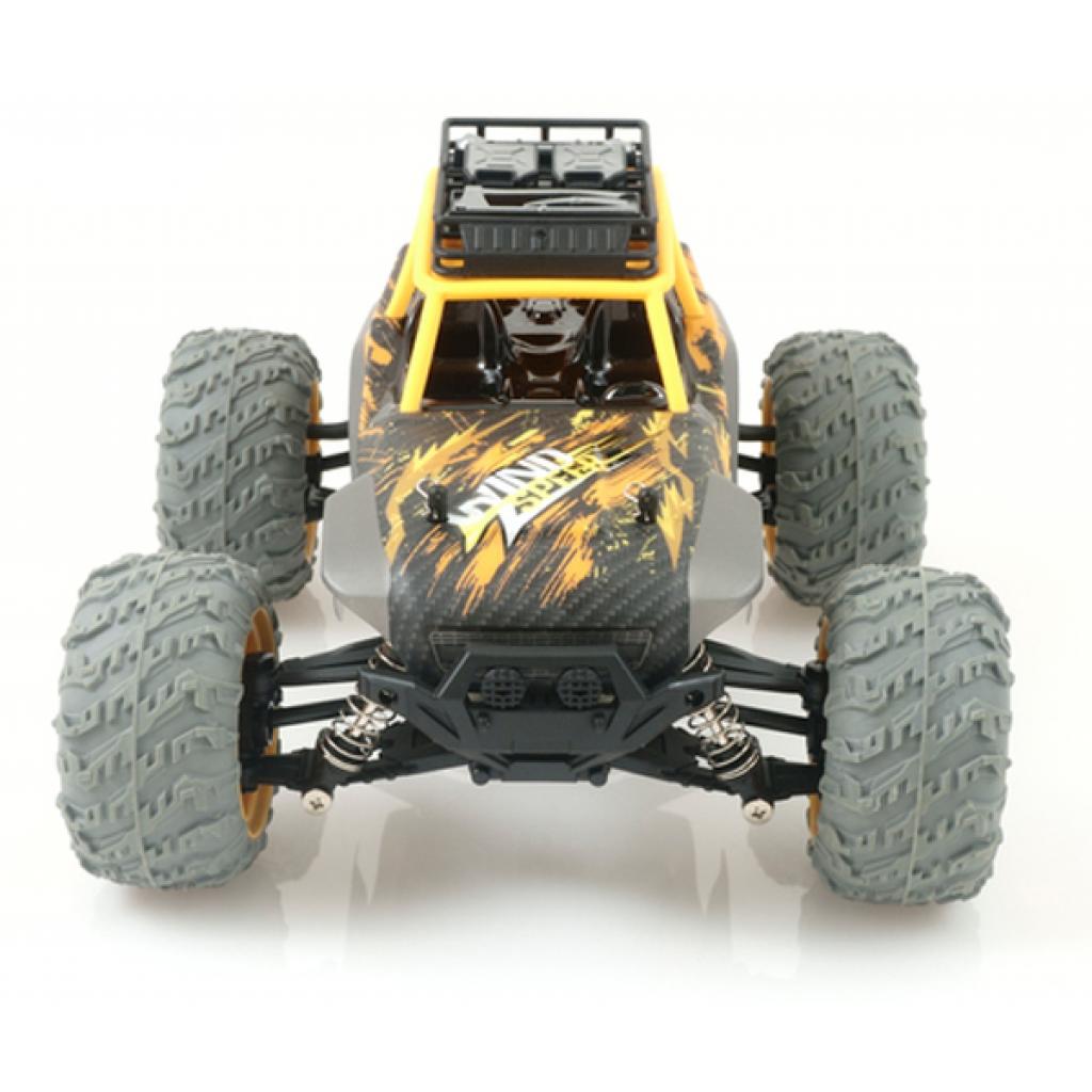 Радиоуправляемая игрушка Uj toys Машинка Pioneer 4WD, 1:12 желтый (UJ99-G168-Y) изображение 4
