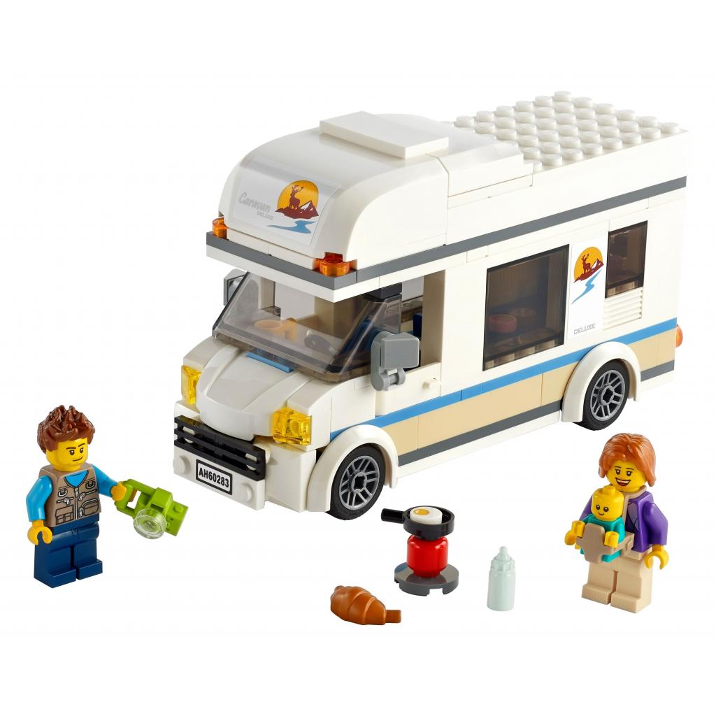 Конструктор LEGO City Great Vehicles Каникулы в доме на колесах 190 деталей (60283) изображение 2