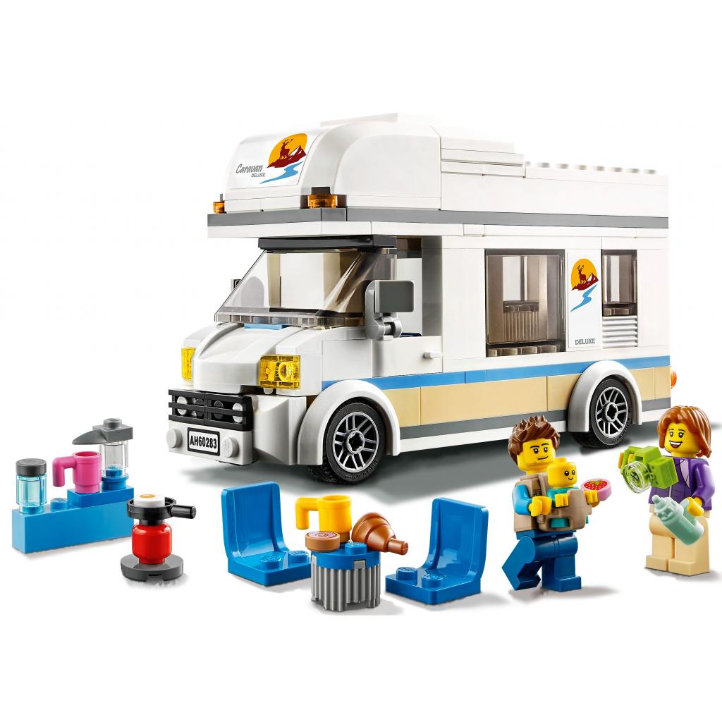 Конструктор LEGO City Great Vehicles Каникулы в доме на колесах 190 деталей (60283) изображение 3