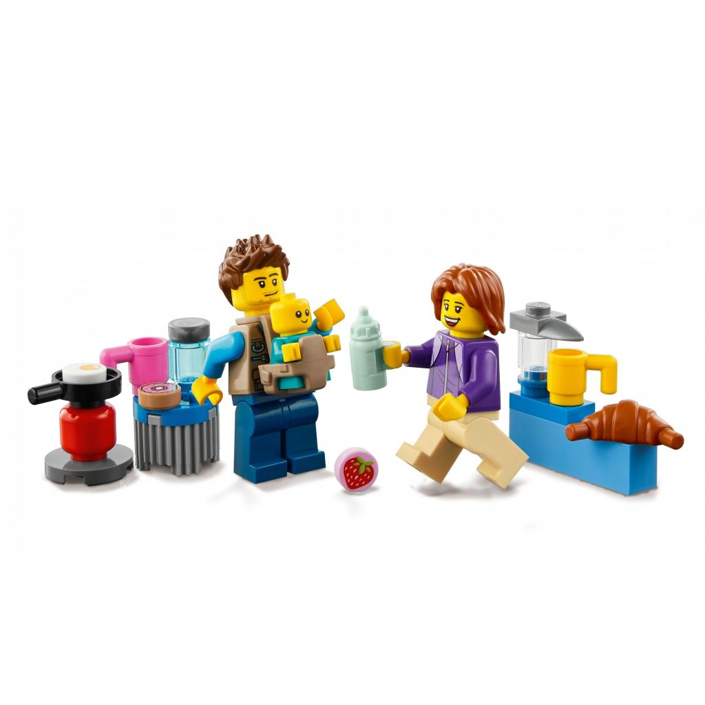 Конструктор LEGO City Great Vehicles Каникулы в доме на колесах 190 деталей (60283) изображение 4