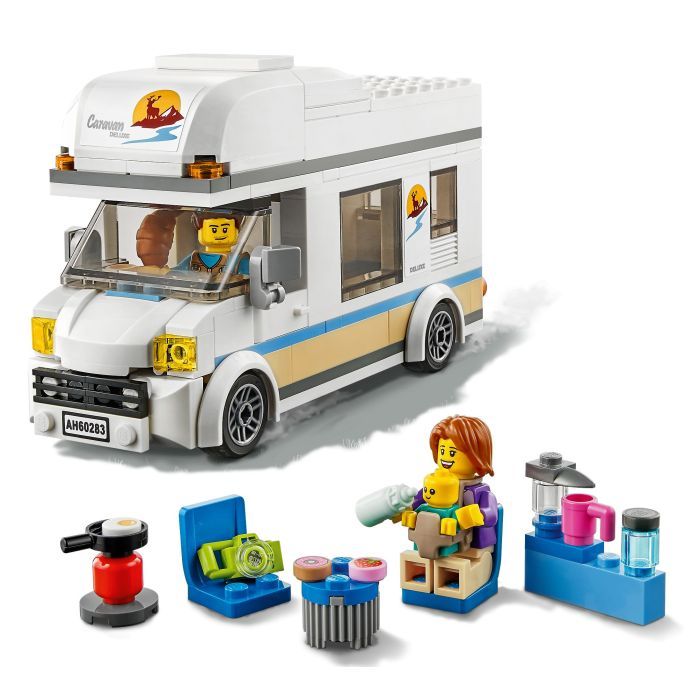 Конструктор LEGO City Great Vehicles Каникулы в доме на колесах 190 деталей (60283) изображение 5