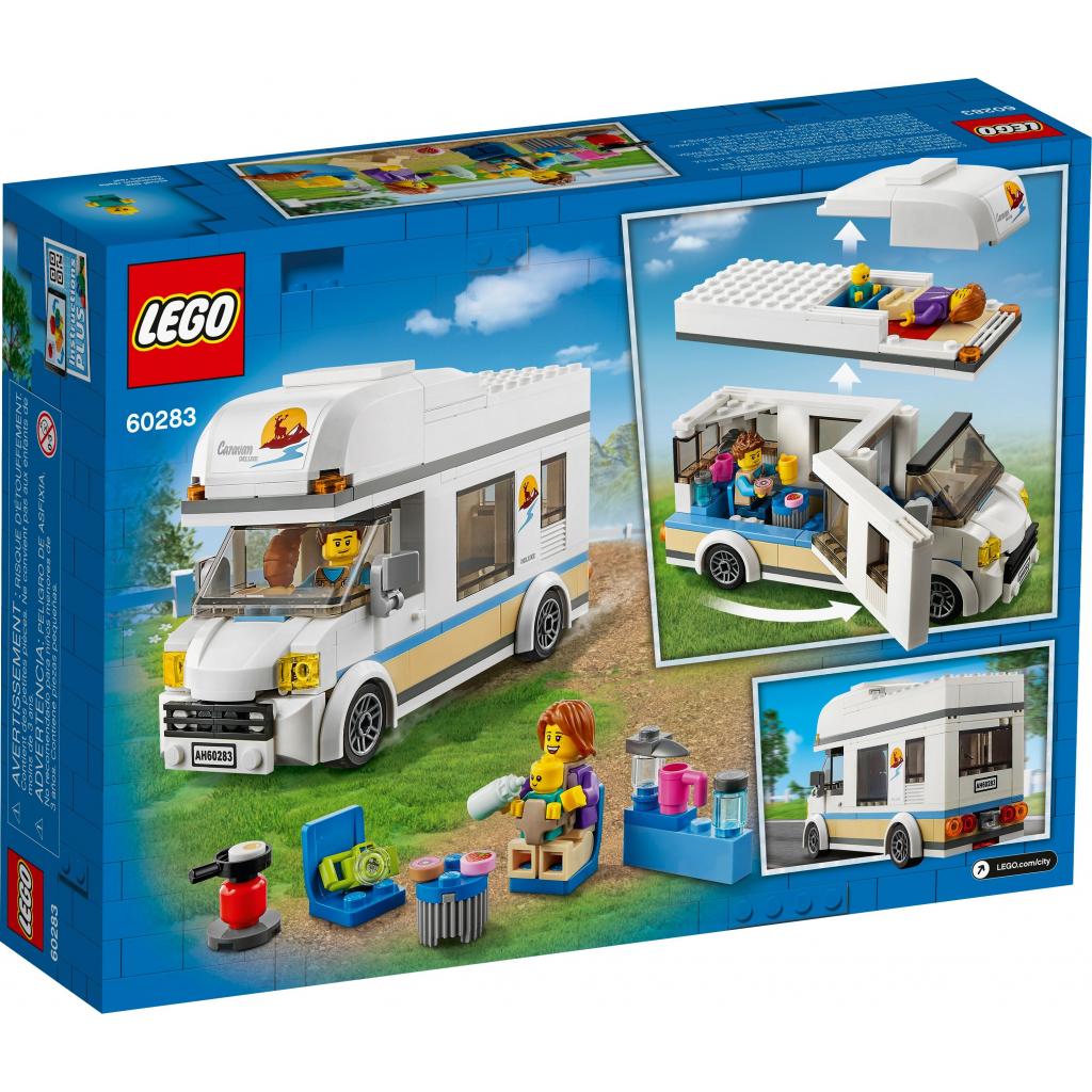 Конструктор LEGO City Great Vehicles Каникулы в доме на колесах 190 деталей (60283) изображение 8