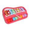 Музыкальная игрушка Baoli Ксилофон пианино 8 тонов (красный) (BAO-1502-R)
