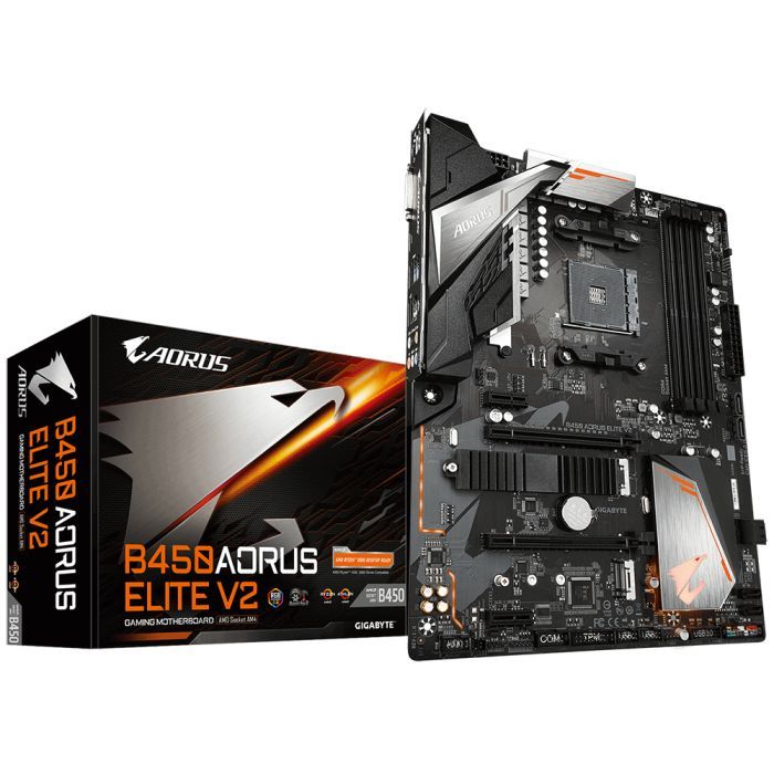 Материнская плата GIGABYTE B450 AORUS ELITE V2 изображение 2