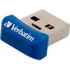 USB флеш накопичувач Verbatim 16GB Store 'n' Stay NANO Blue USB 3.0 (98709) зображення 4