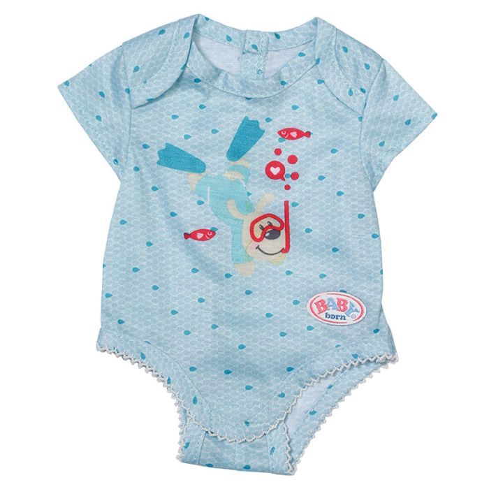 Аксессуар к кукле Zapf Baby Born Боди S2 Голубое (830130-2)