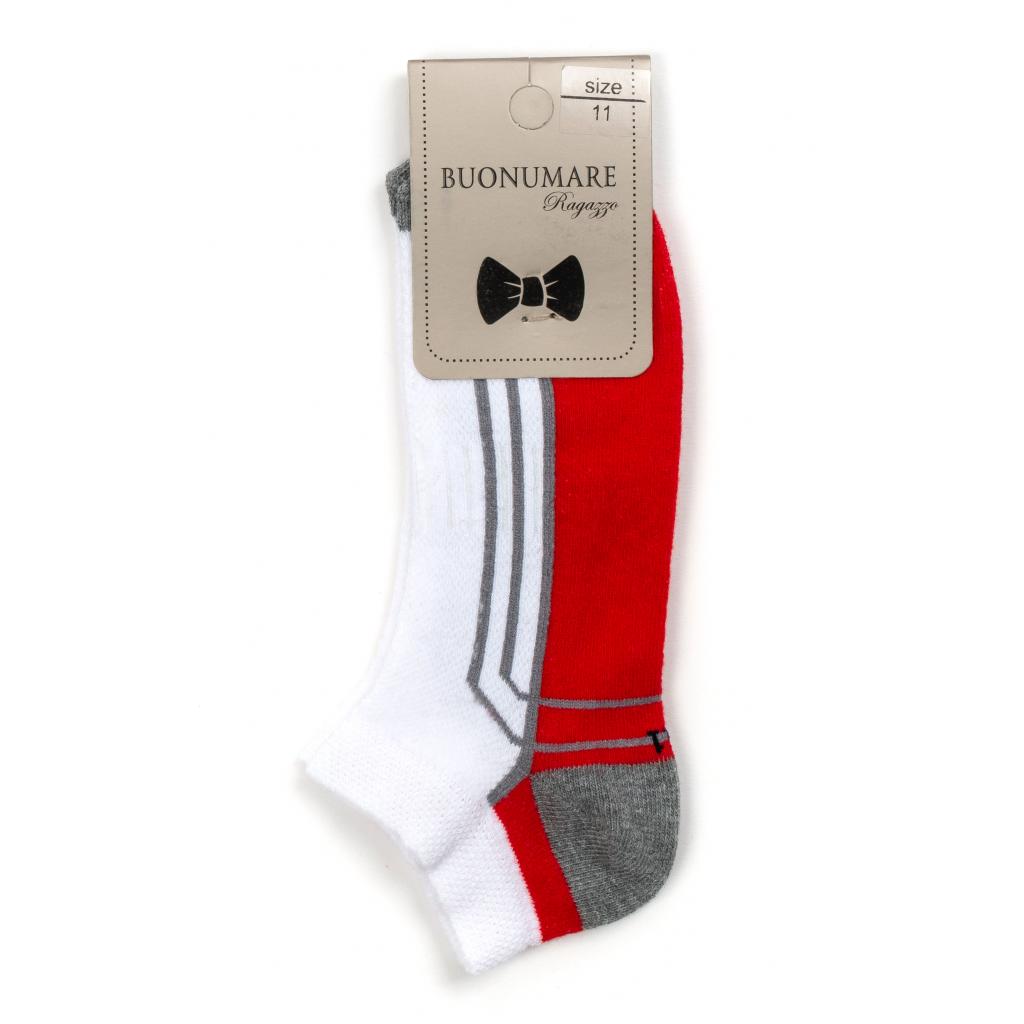 Шкарпетки дитячі BNM спортивні (M0C0201-0140-11B-red) зображення 2
