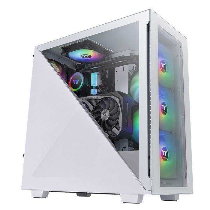 Корпус ThermalTake Divider 300 White window RGB (CA-1S2-00M6WN-01)