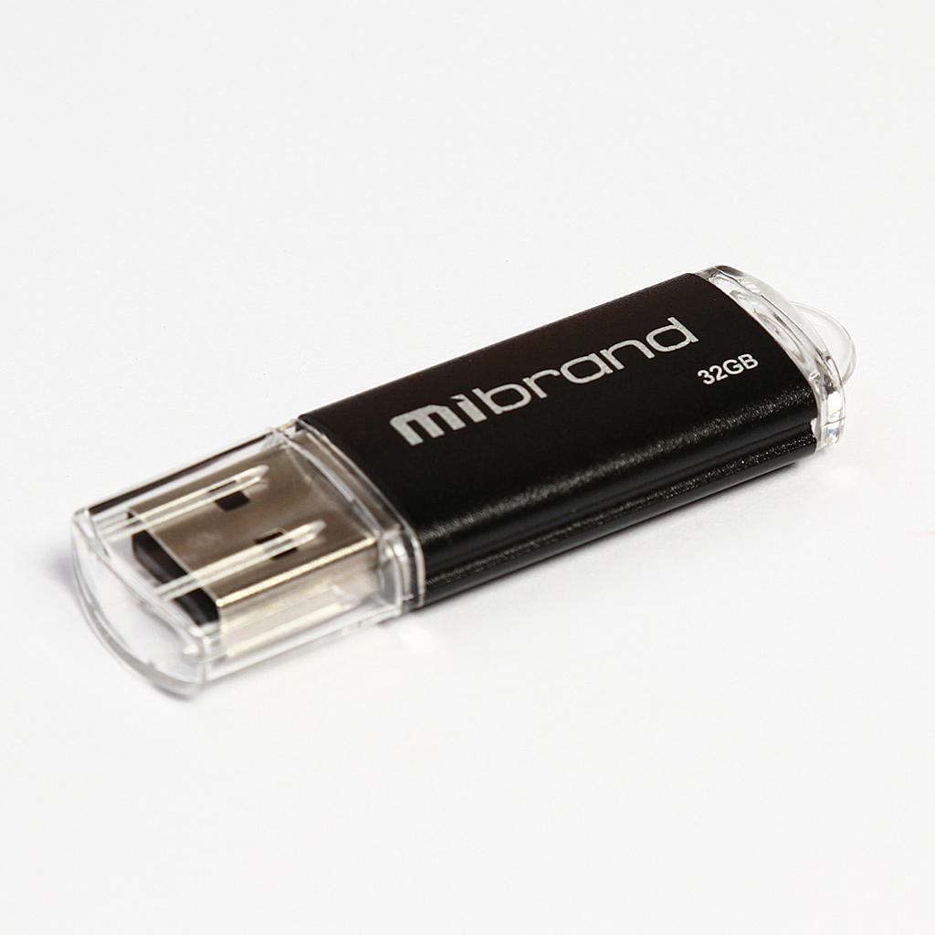 USB флеш накопичувач Mibrand 32GB Cougar Silver USB 2.0 (MI2.0/CU32P1S)