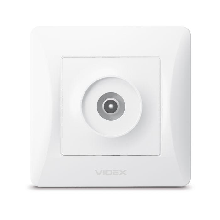 ТВ розетка Videx VF-BNSK1TVME-W изображение 2