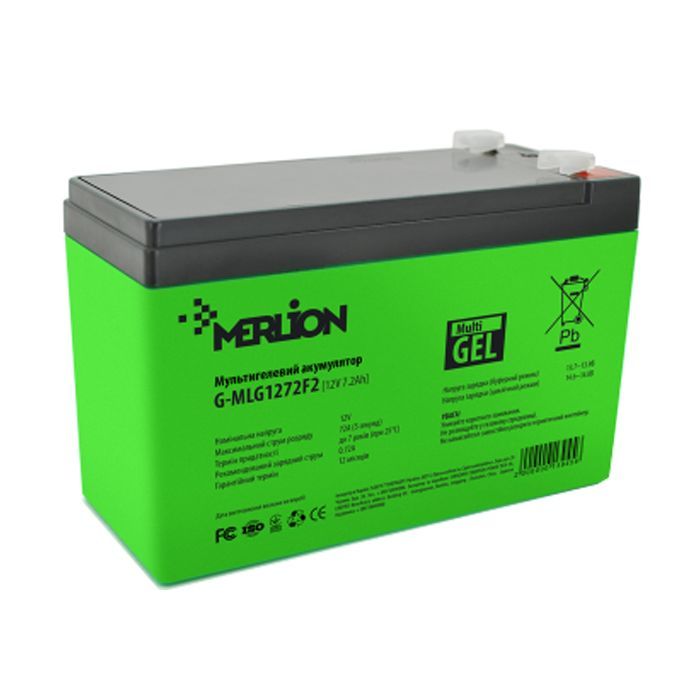Батарея к ИБП Merlion 12V - 7.2 Ah (G-MLG1272F2)