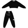 Спортивный костюм детский A-Yugi трикотажный (7036-K-164G-black)