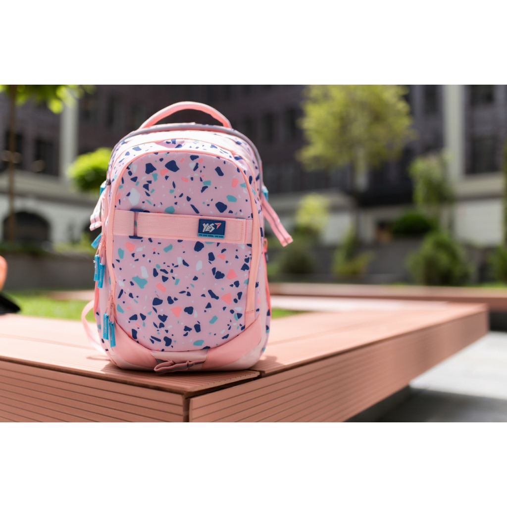 Рюкзак шкільний Yes T-59 Level Up рожевий (558350) зображення 5