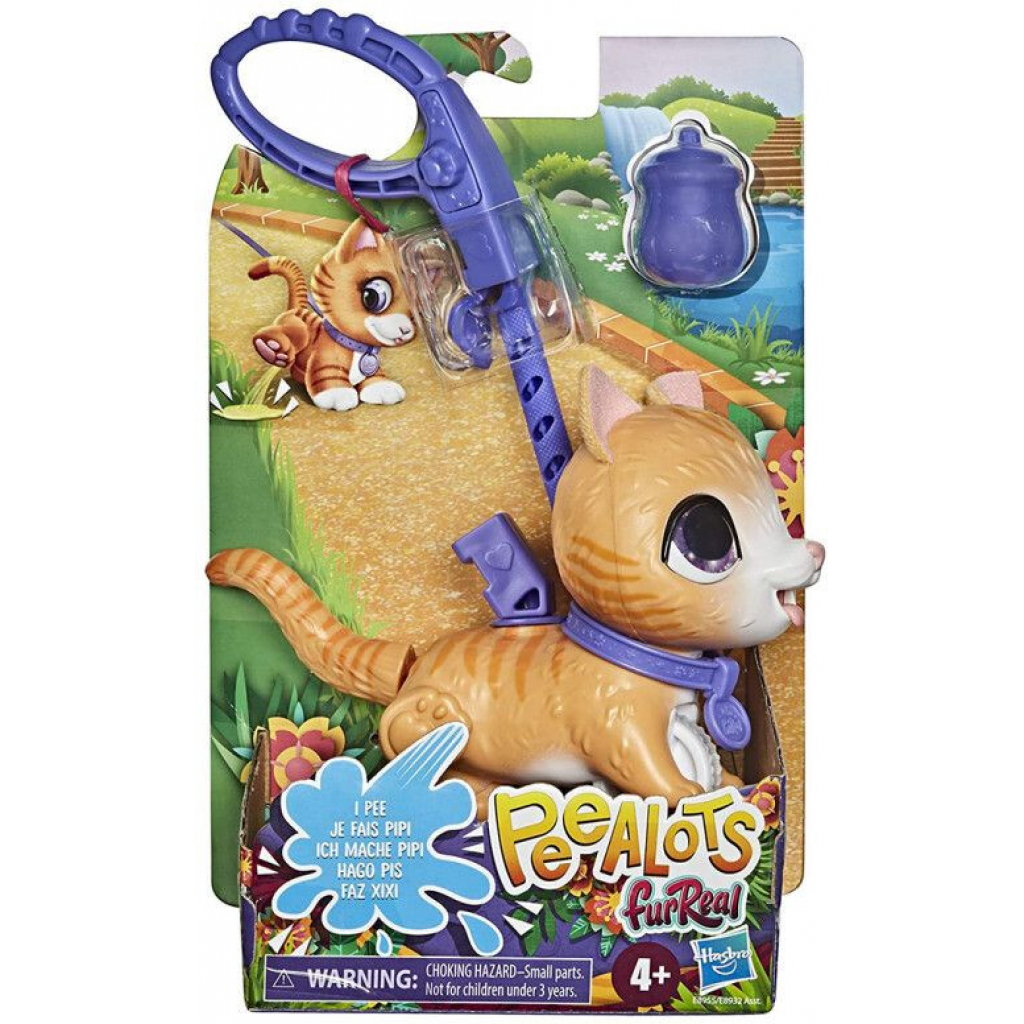 Інтерактивна іграшка Hasbro FurReal Friends Peealots Кошеня бежеве (E8932_E8955) зображення 3