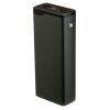 Батарея универсальная Vinga 30000 mAh QC3.0+PD 3 ports LCD metal 20W (VPB3QPALD)
