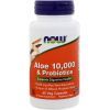 Травы Now Foods Алоэ 10 000 & Пробиотики, 60 вегетарианских капсул (NOW-03029)