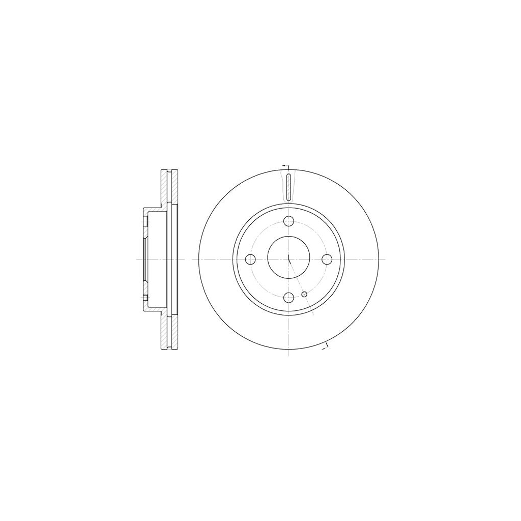 Тормозной диск REMSA 6056.10