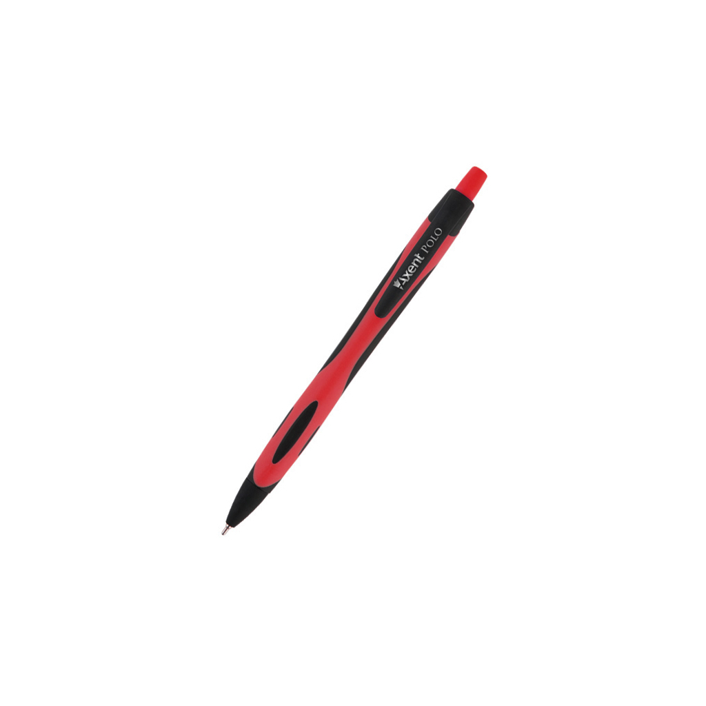Ручка масляная Axent Polo автоматическая Синяя 0.7 мм (AB1066-02-A) изображение 3