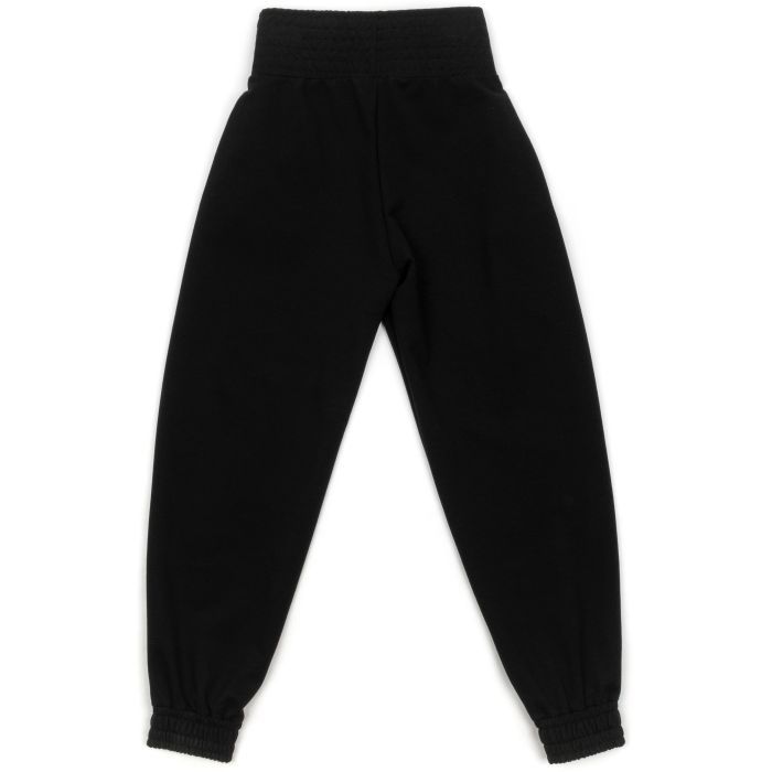 Штани дитячі A-Yugi на манжетах (7047-140G-black) зображення 2