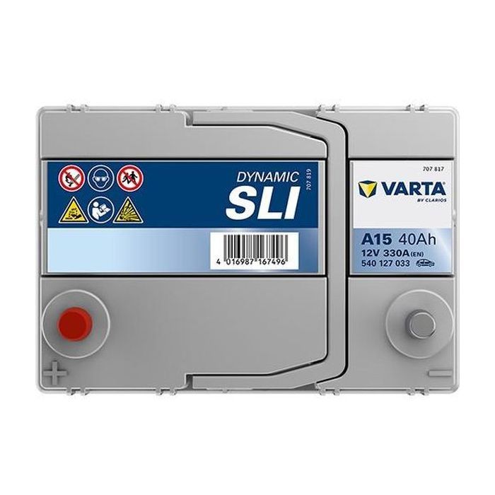 Аккумулятор автомобильный Varta Blue Dynamic 40Ah без нижн. бурта (540127033) изображение 3