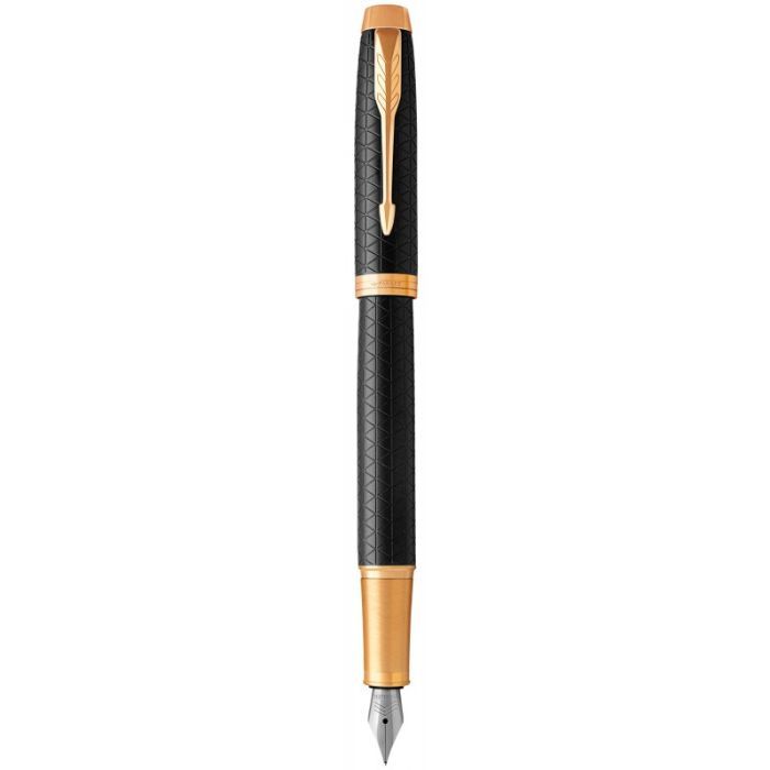 Ручка перьевая Parker IM 17 Premium Black GT  FP F (24 011)