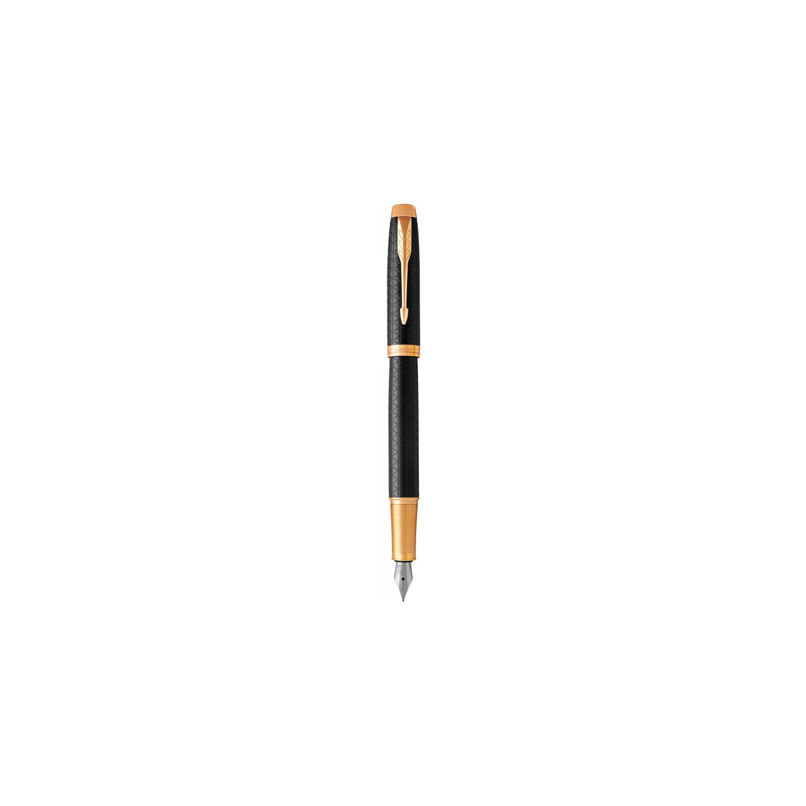 Ручка пір'яна Parker IM 17 Premium Black GT  FP F (24 011)