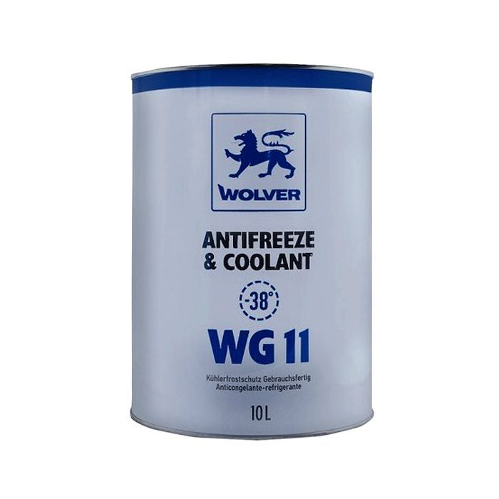Антифриз Wolver WG11 синий 10л (4260360944789)